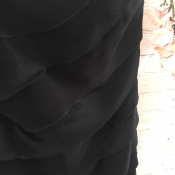 NWT White House Black Market Strapless Tier Dress - Picture 4 of 6